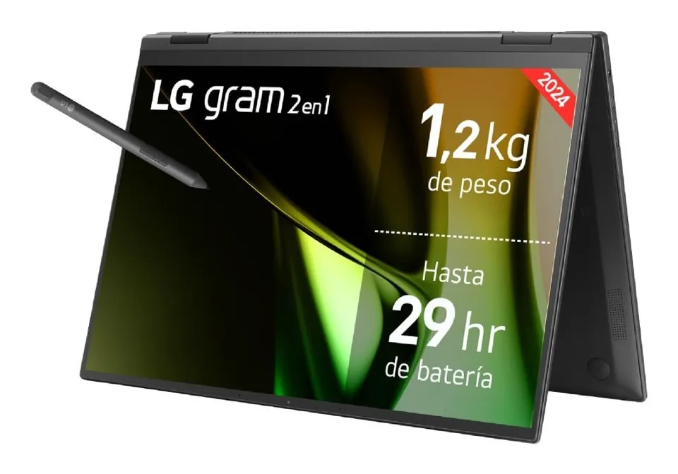LG Gram 14T90S 14" 2-en-1 táctil WUXGA Ultra 7 16GB/512GB
