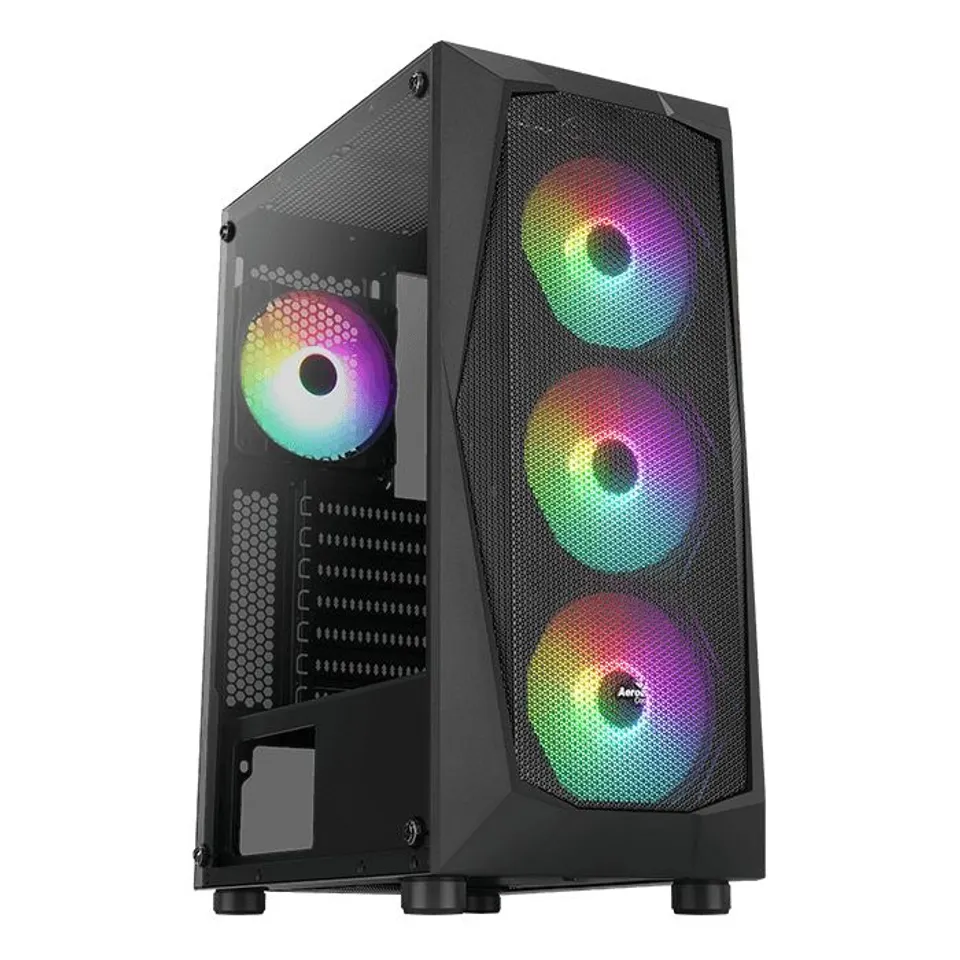 Aerocool Falcon ARGB Midi Tower Negro