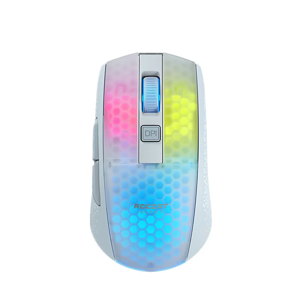 ROCCAT Burst Pro Air Ratón Ambidextro RF USB-C 19000 DPI