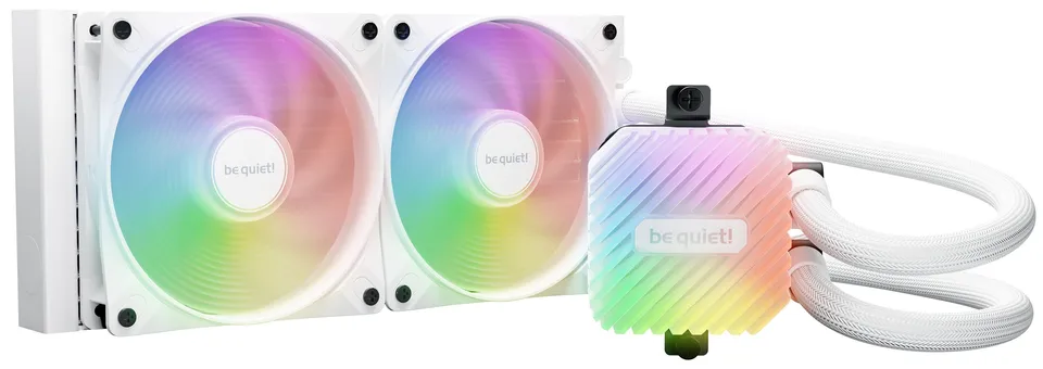 be quiet! LIGHT LOOP 240mm White Refrigeración Líquida AIO