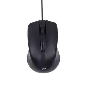 Ewent EW3300 Ratón Óptico Ambidextro USB-A 1000 DPI