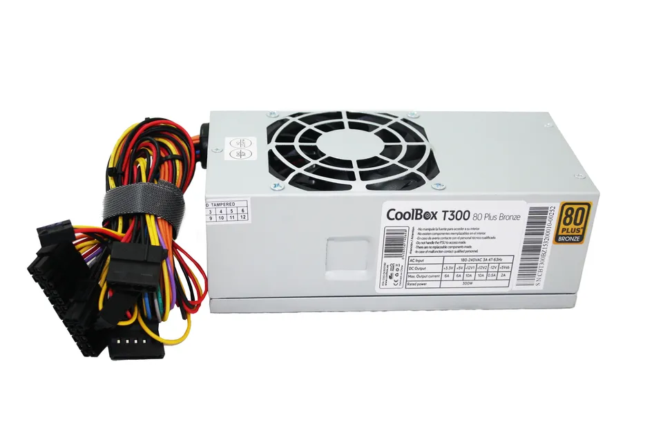 CoolBox T300 Fuente alimentación 300W ATX TFX 20+4 pin Gris