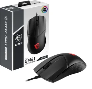MSI Clutch GM41 Lightweight Ratón Óptico 16000 DPI USB-A