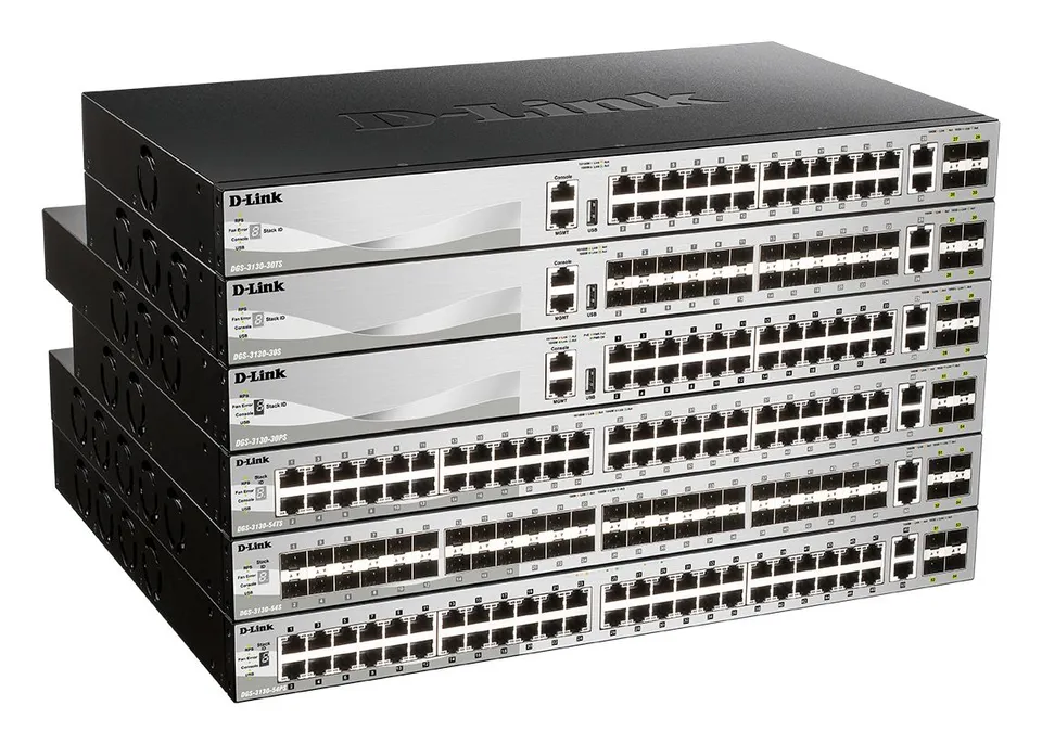 D-Link DGS-3130-30PS/E Switch Gestionado L3 PoE Gris