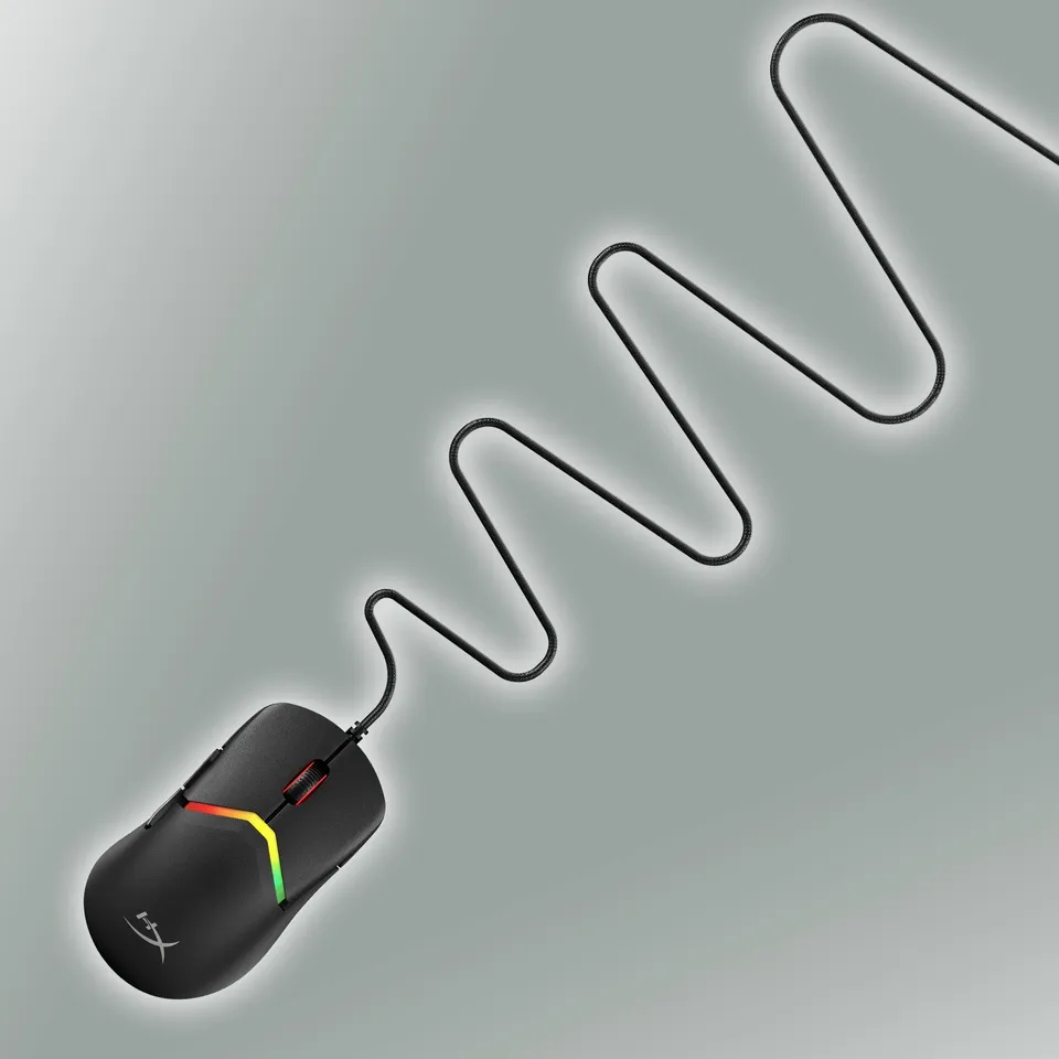 HyperX Pulsefire Fuse Ratón Gaming Inalámbrico Negro