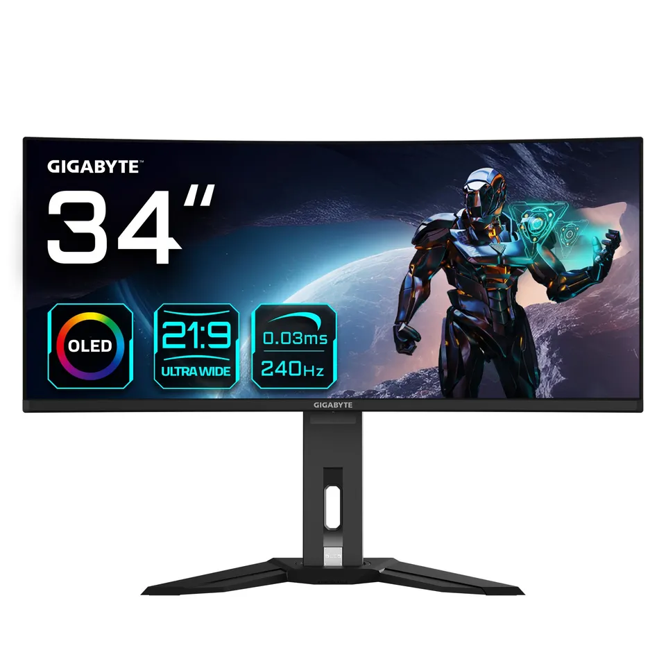 GIGABYTE MO34WQC2 Monitor curvo OLED 34" WQHD 240Hz