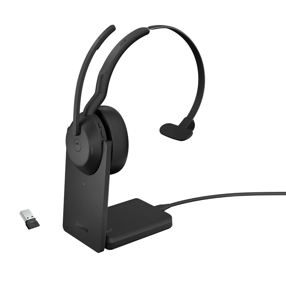 Jabra 25599-899-989 Dual-Mode Bluetooth Headset + Dock-Black