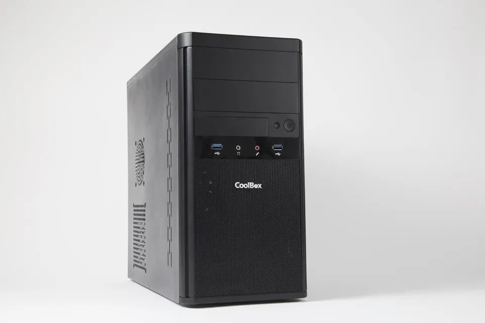 CoolBox M55 Micro ATX Torre Negro 500W
