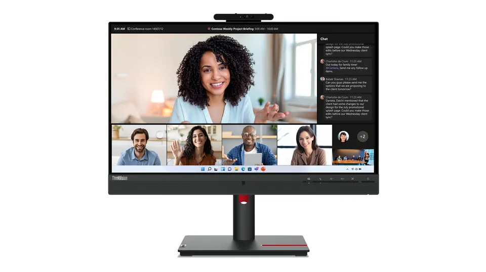Lenovo ThinkVision T24mv-30 23.8" FHD LED Monitor Negro
