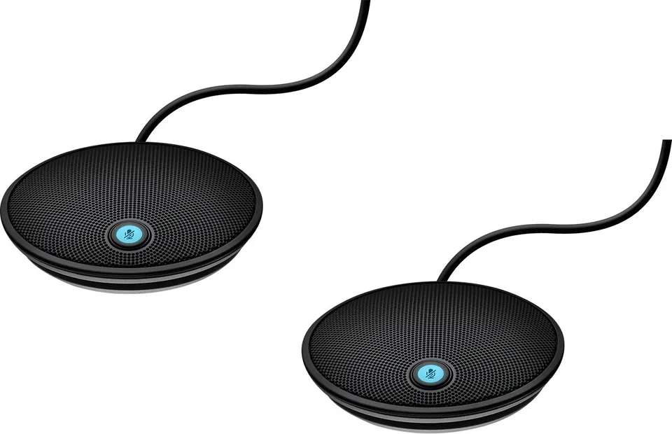 Logitech 989-000171 Micrófono de superficie para mesa Negro