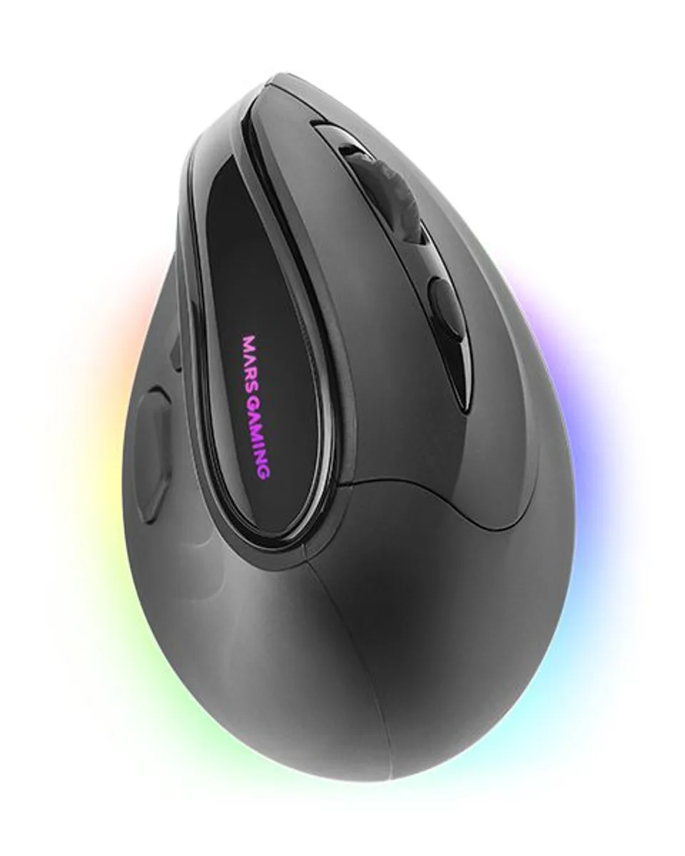 Mars Gaming MM-SK Inalámbrico Vertical Tri-Mode RGB 8400DPI