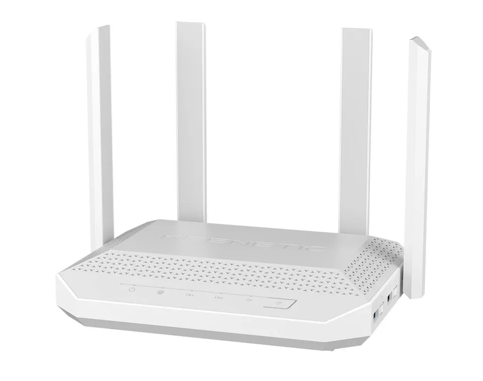 Keenetic Hero Router AX3000 Wi-Fi 6 Malla Smart Switch Gigabit 4 Puertos USB