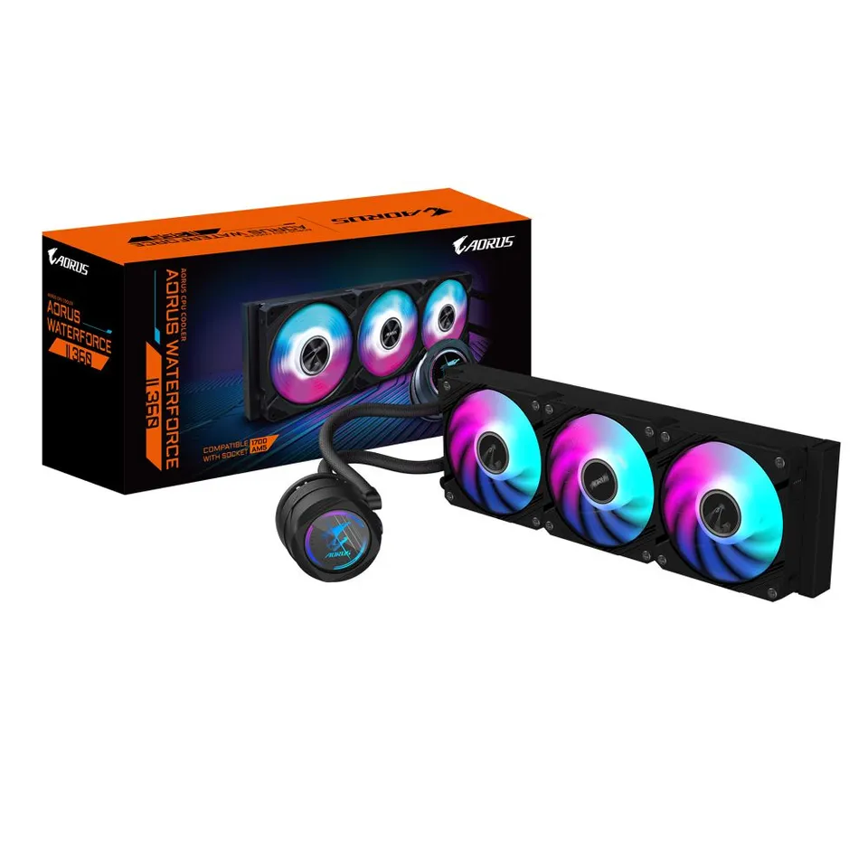 GIGABYTE AORUS WATERFORCE II 360 AIO Refrigerador CPU ARGB