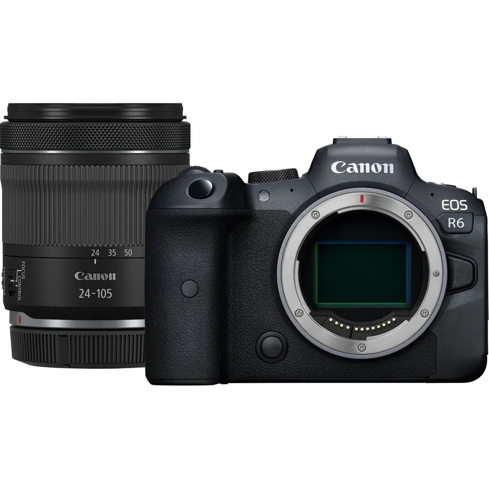 Canon EOS R6 20,1MP RF 24-105mm F4-7.1 IS STM Negro