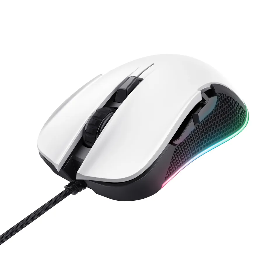 Trust GXT 922W YBAR Ratón óptico mano derecha USB-A 7200 DPI