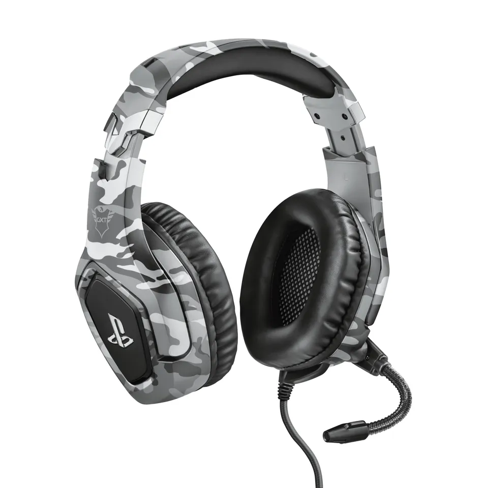 Trust GXT 488 Forze PS4 Auriculares Alámbricos Negro/Gris