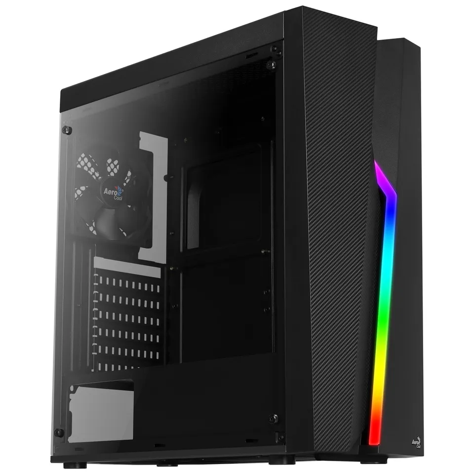 Aerocool Bolt Midi Torre Negro