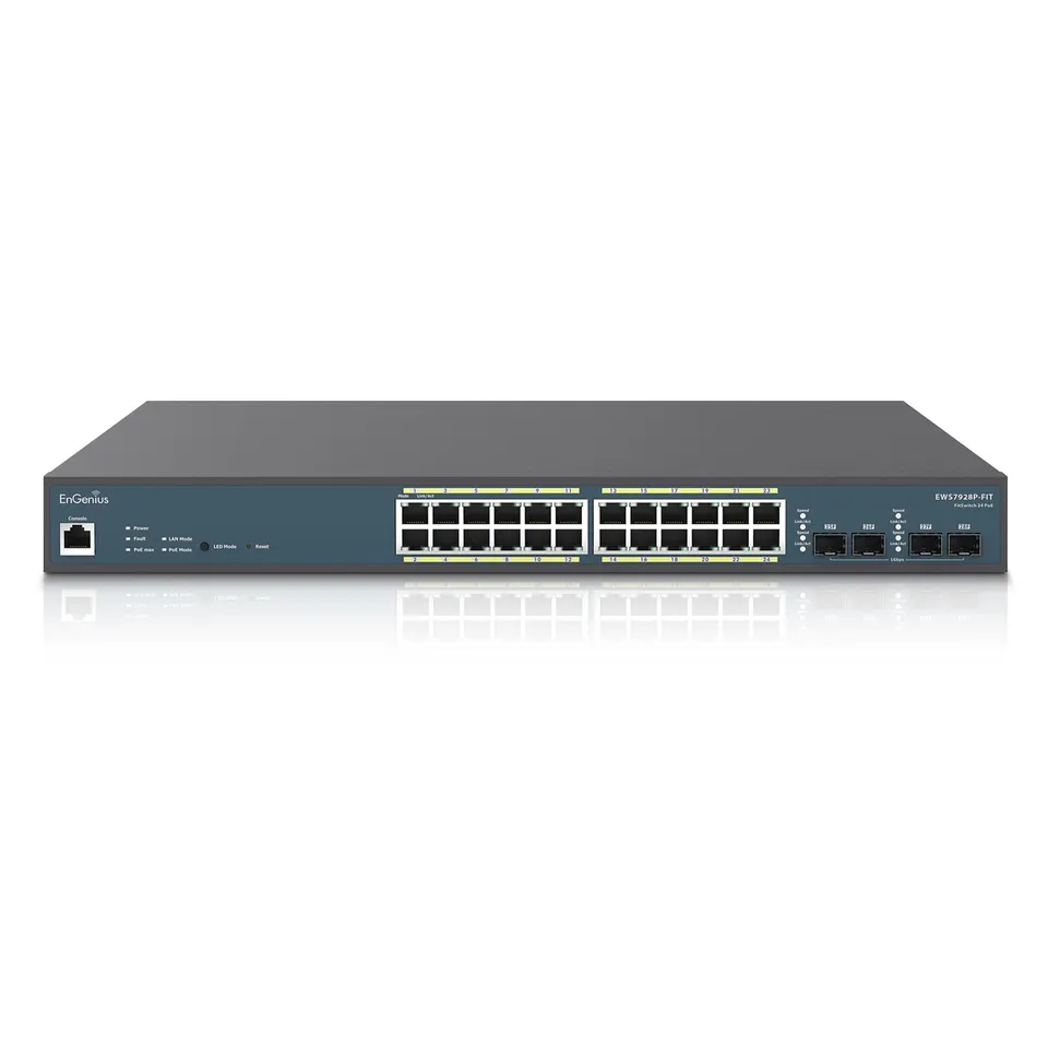 EnGenius EWS7928P-FIT Switch Gestionado PoE Gigabit Ethernet
