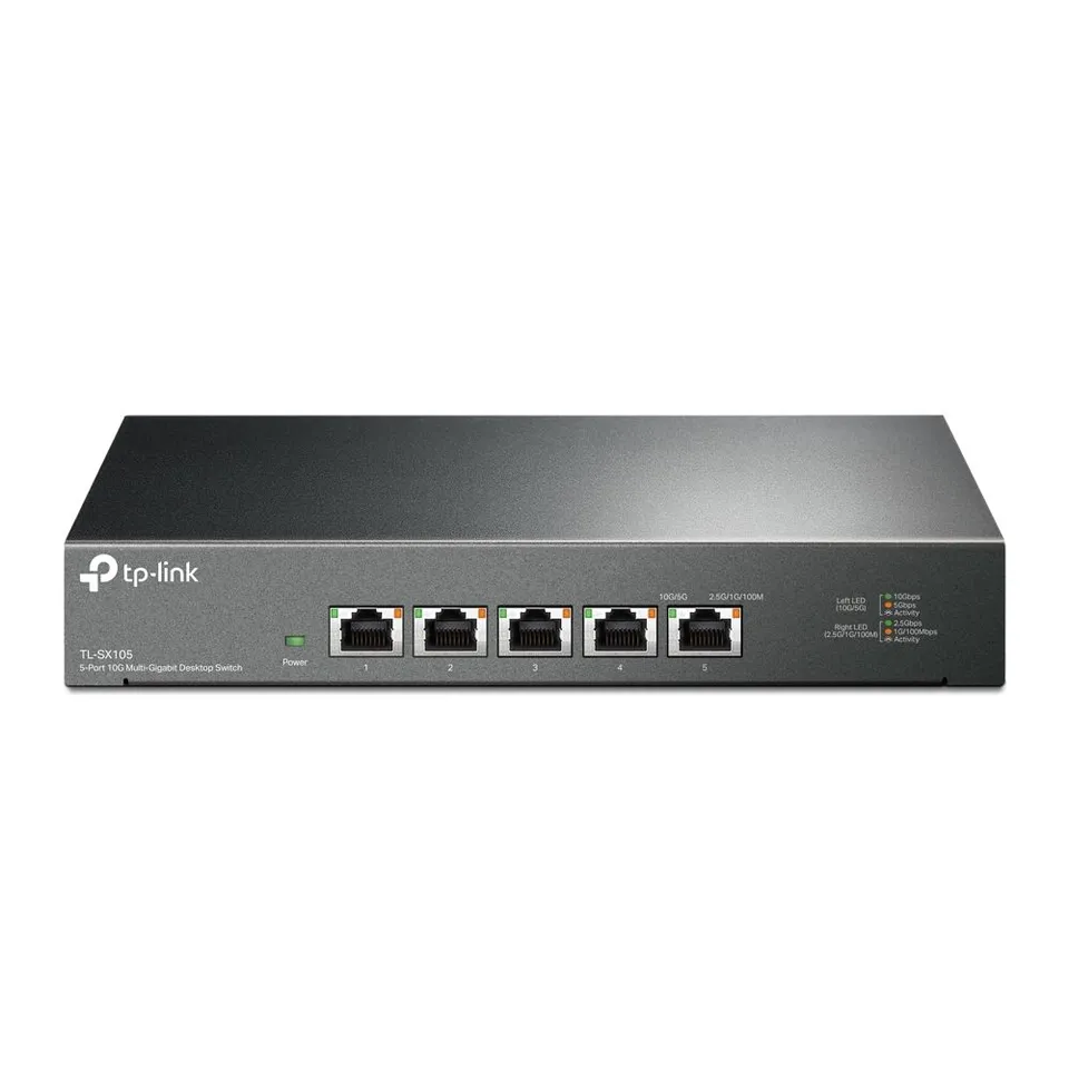 TP-Link TL-SX105 Switch No Administrado 10G Ethernet Negro