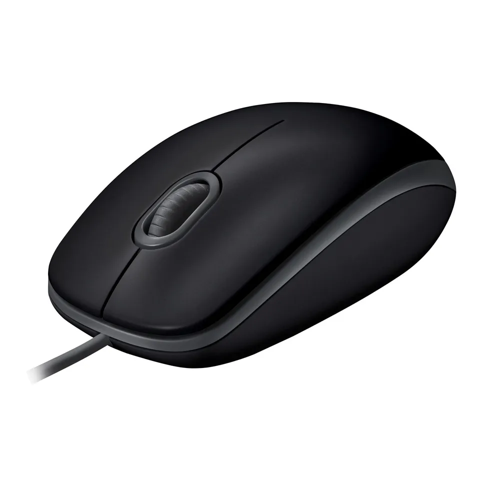 Logitech B110 Ratón Óptico Silent 1000 DPI Oficina Ambidextro USB