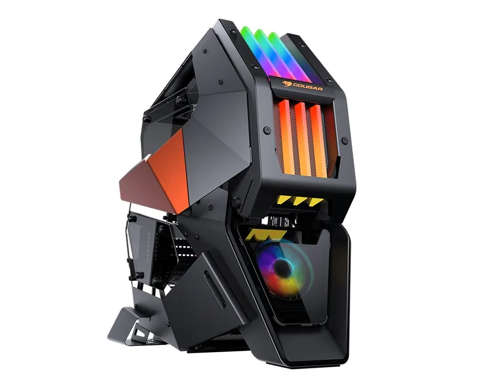 COUGAR Gaming Conquer 2 Torre Completa Negro Naranja