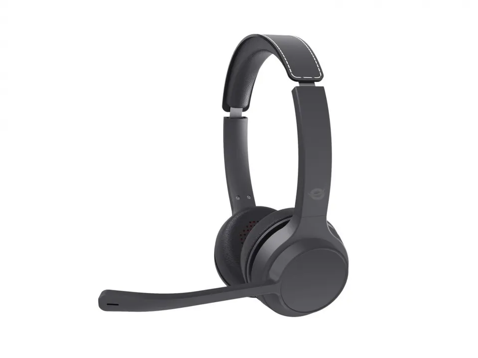 Conceptronic POLONA04B Auriculares Híbridos USB-C/BT Negro