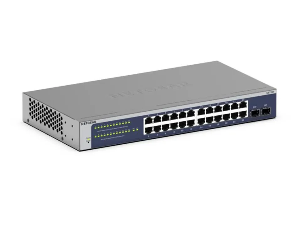 NETGEAR GS724Tv6 Switch Gestionado L2+/L3 Gigabit Ethernet