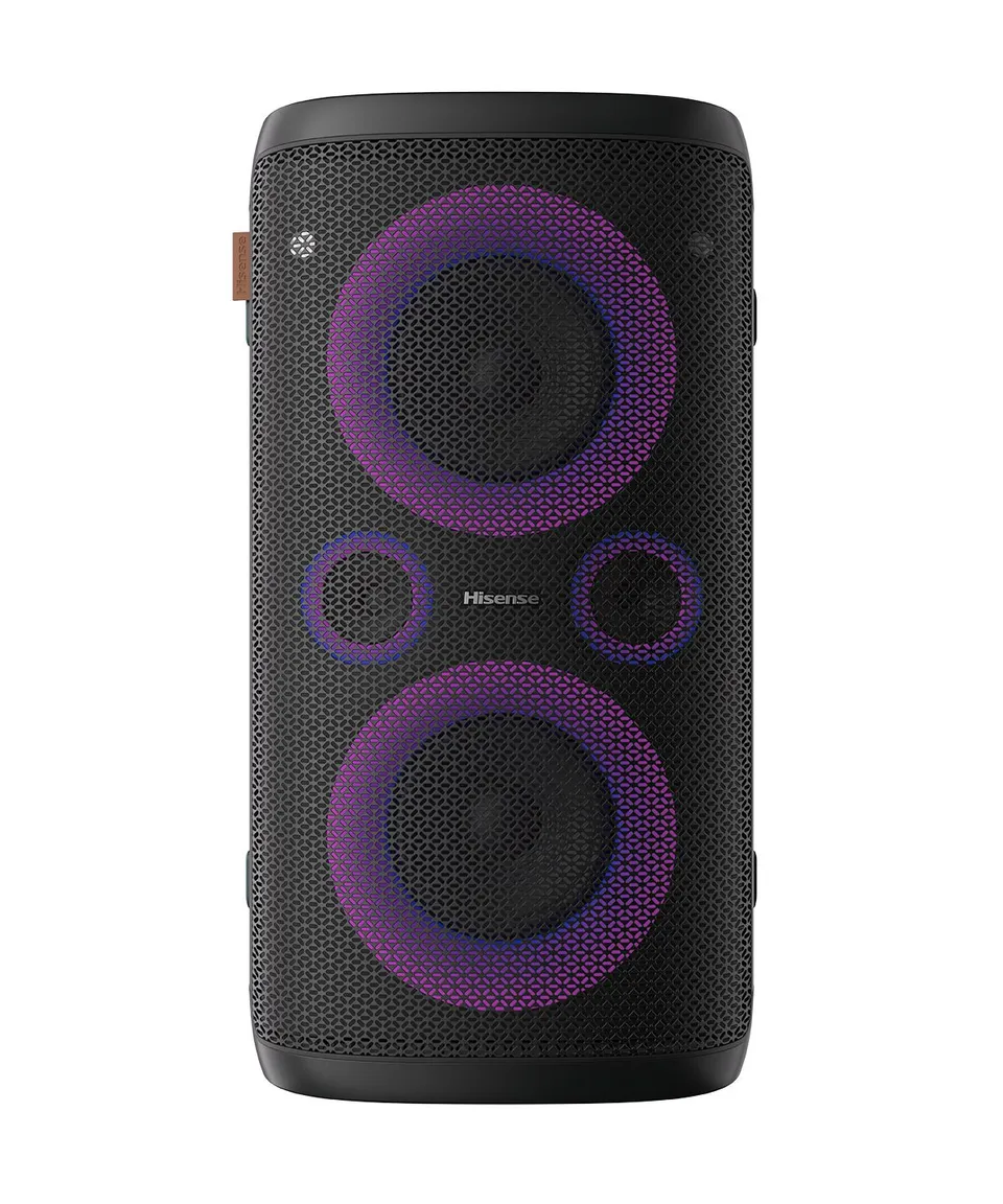 Hisense HP110 Altavoz Portátil de Fiesta 300W Negro