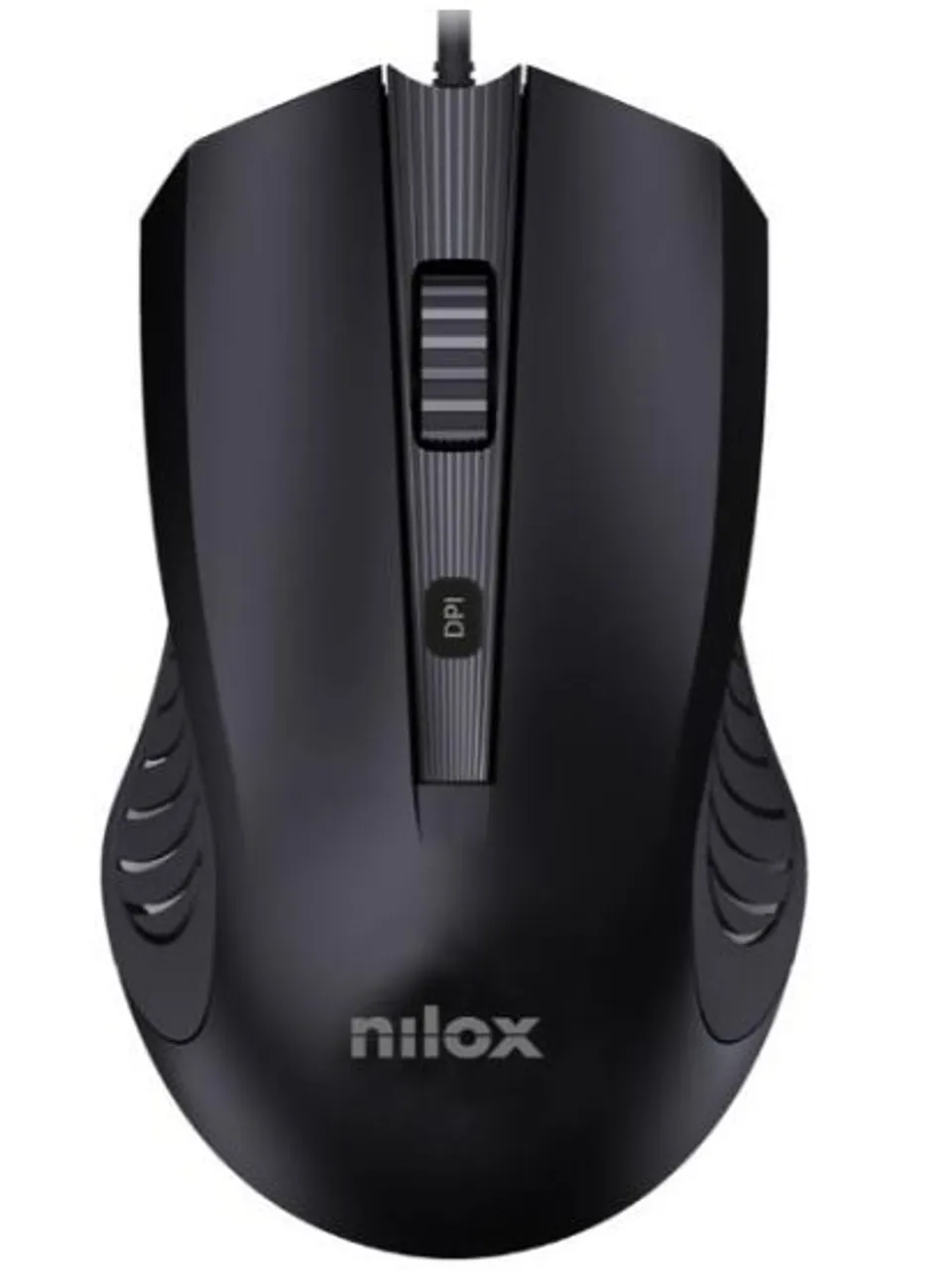 Nilox MOUSB1013 ratón oficina USB tipo A óptico 2400 DPI