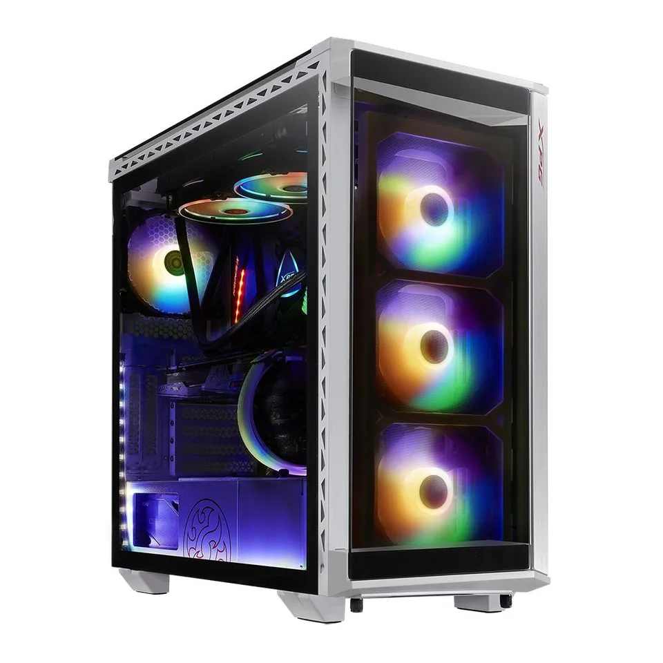 XPG BATTLECRUISER Midi Tower Negro/Blanco