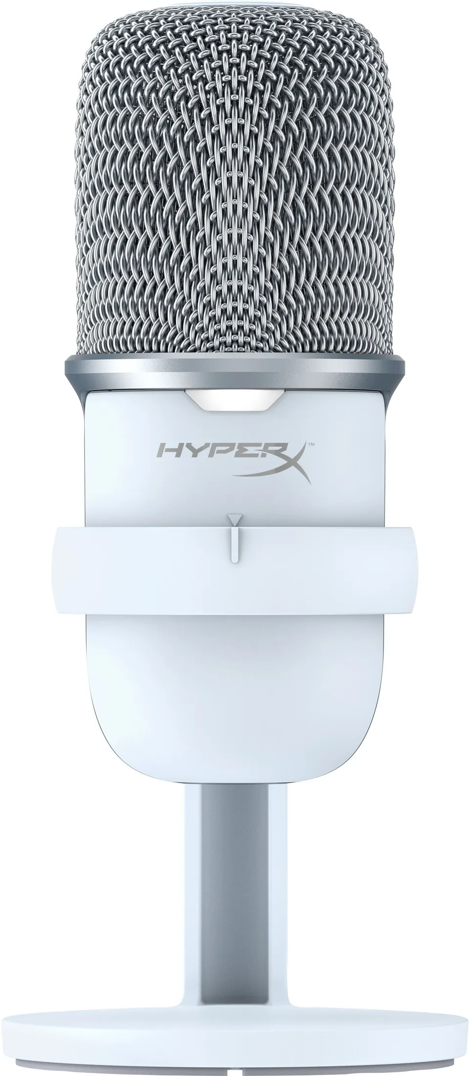 HyperX SoloCast Micrófono USB Blanco