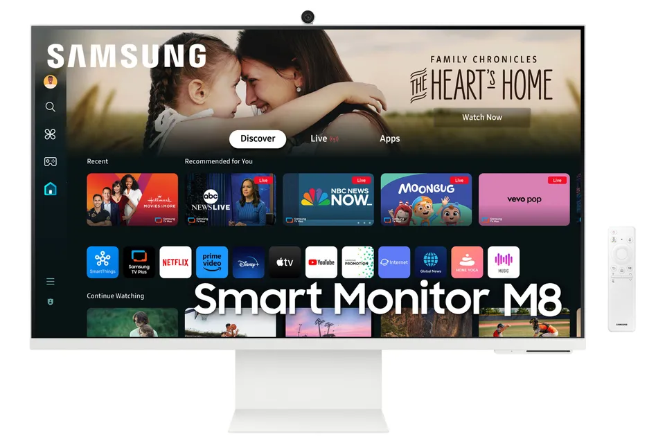 Samsung M80D 32" 4K Ultra HD LED Pantalla PC Blanco