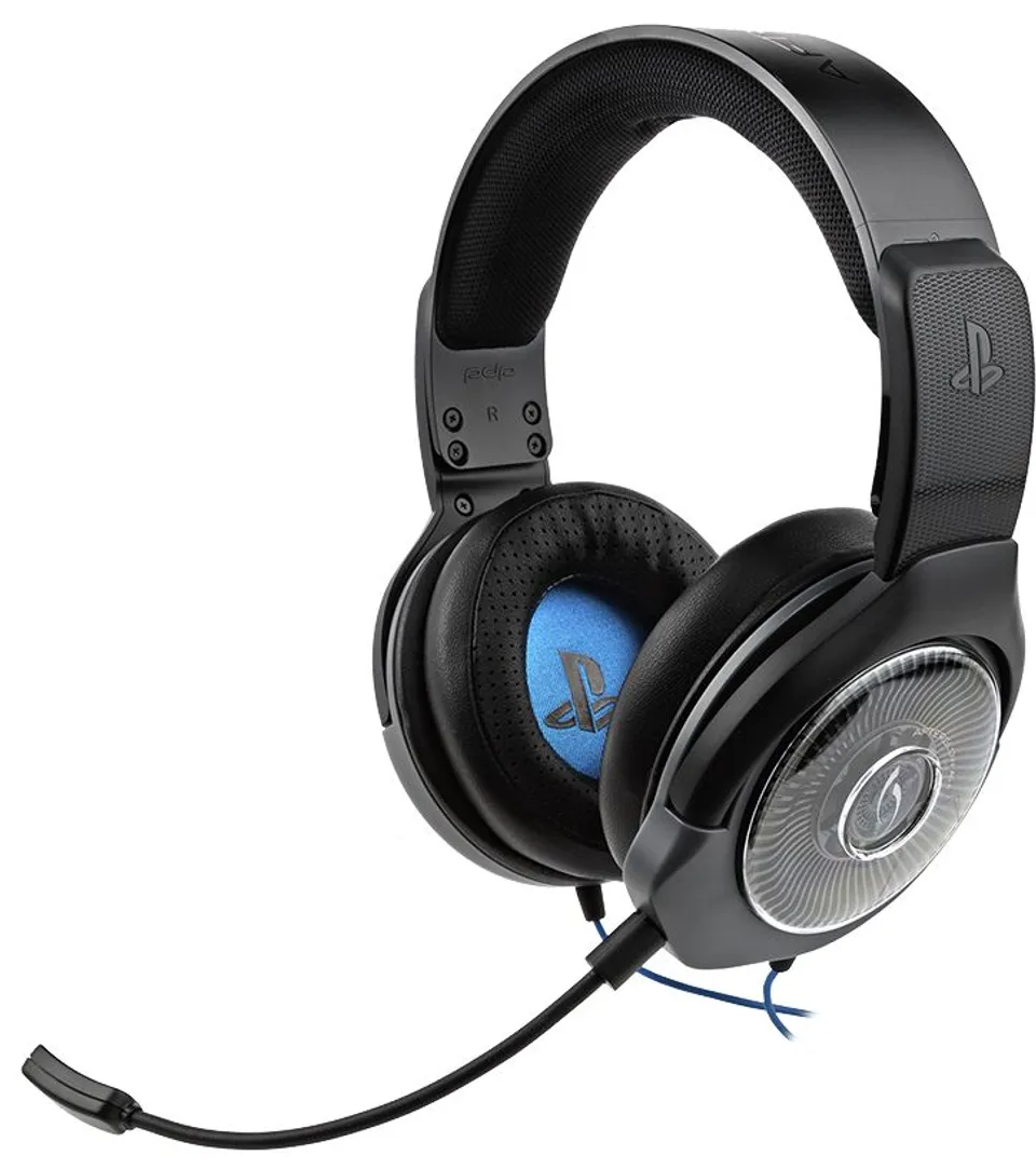 PDP Afterglow AG6 PS4 Auriculares Alámbrico Negro/Azul