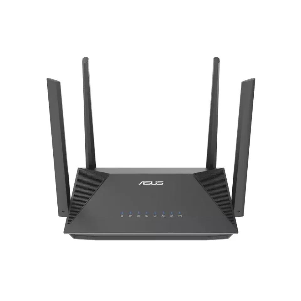 ASUS RT-AX52 AX1800 Router Inalámbrico Doble Banda 2.4/5 GHz Negro