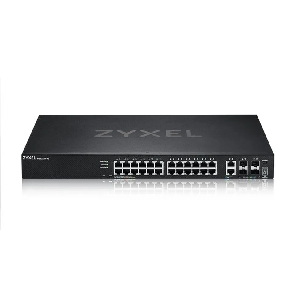 Zyxel XGS2220-30 Switch gestionado LAN Gigabit Ethernet Negro