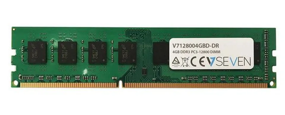 V7 V7128004GBD-DR 4GB DDR3 PC3-12800 1600MHz DIMM