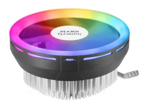 Mars Gaming MCPU120 Disipador RGB PWM 120W 12cm Perfil Bajo