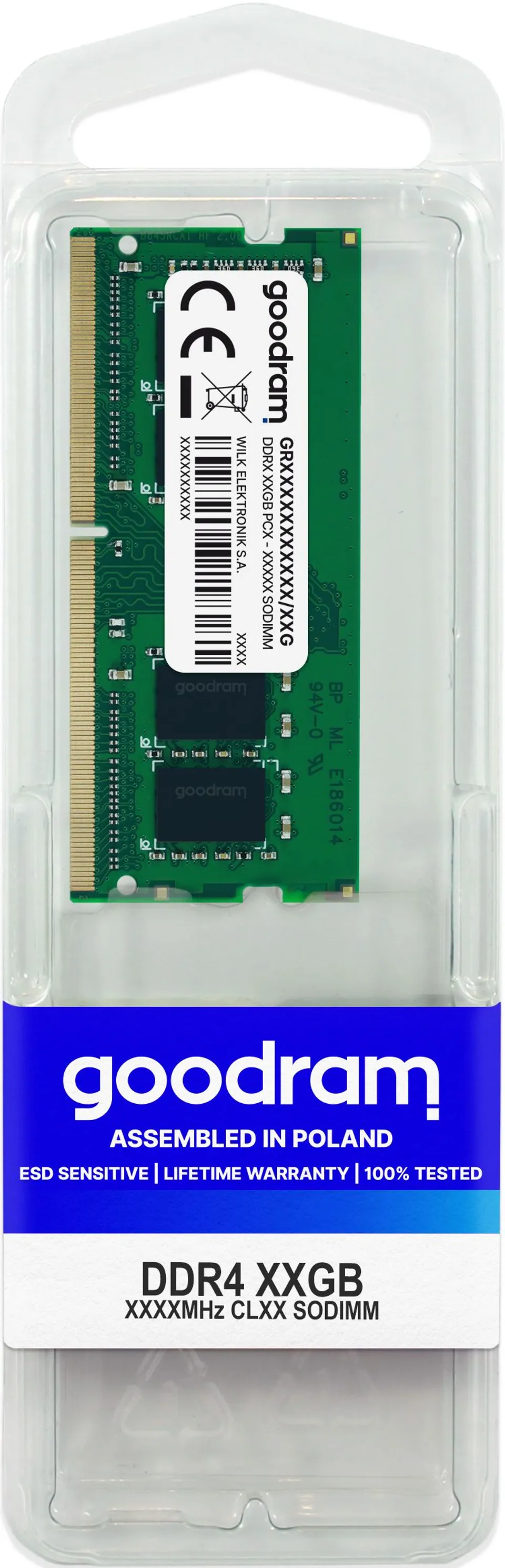 Goodram GR3200S464L22S/8G 8GB DDR4 3200MHz