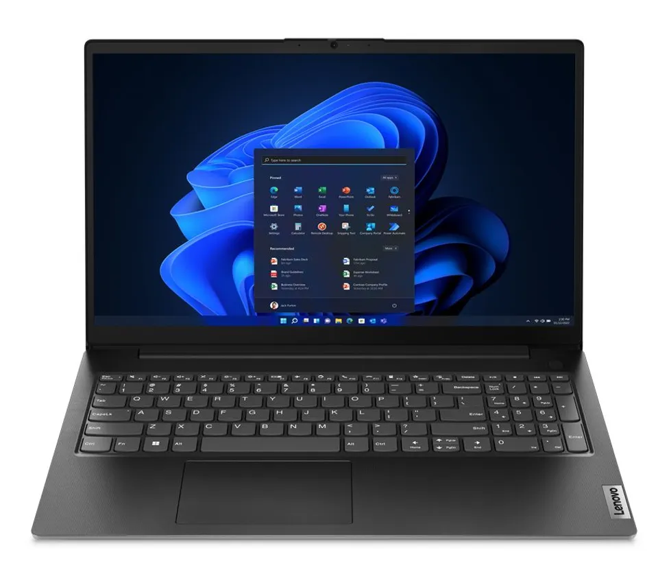 Lenovo V15 AMD Ryzen 5 7520U, 15.6" FHD, 8GB/512GB SSD, Negro