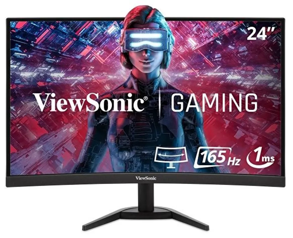 ViewSonic VX2418C 61 cm (24") Curvo LCD Full HD 1920x1080