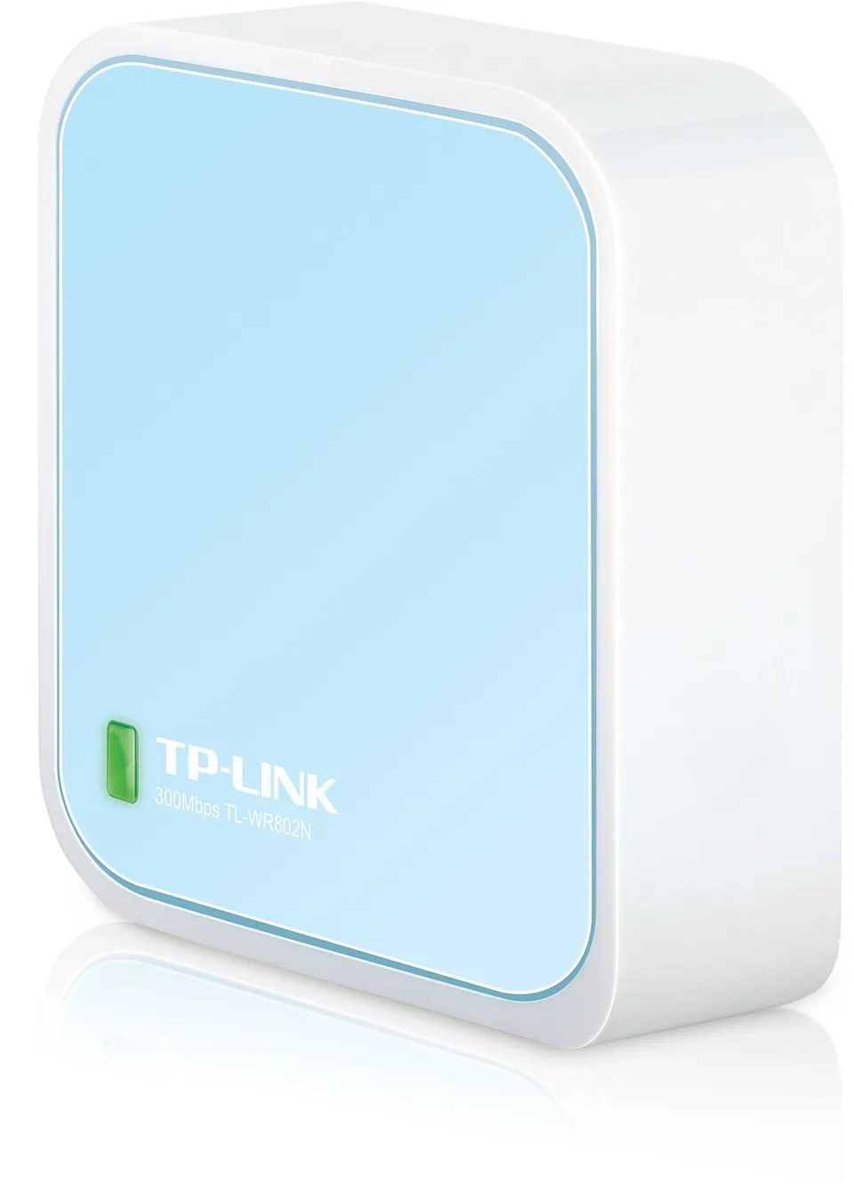 TP-Link TL-WR802N Router Inalámbrico Ethernet 2.4 GHz Banda Única Azul Blanco