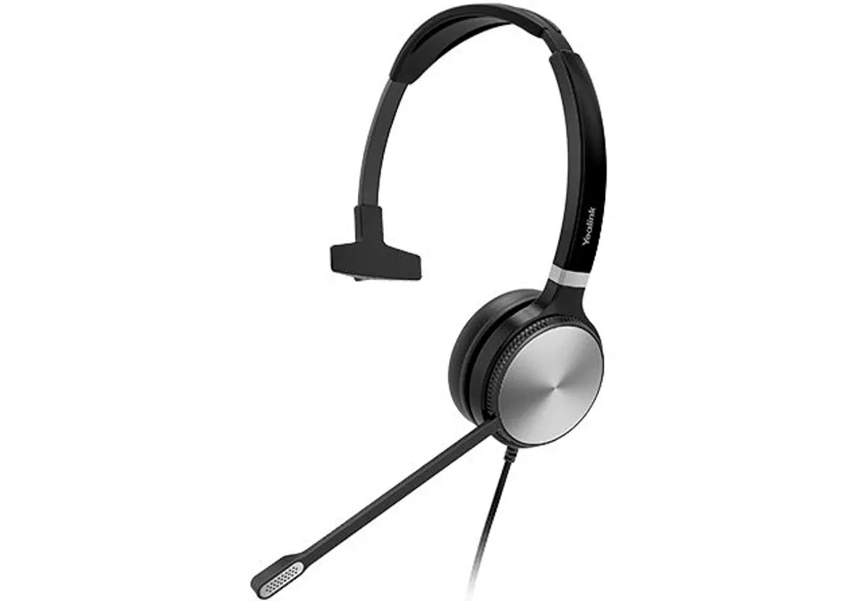 Yealink UH36 Mono Wired USB-A Headset Black/Silver
