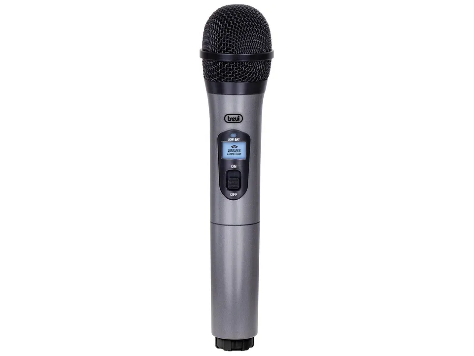 Trevi EM 401 Micrófono vocal Negro Gris