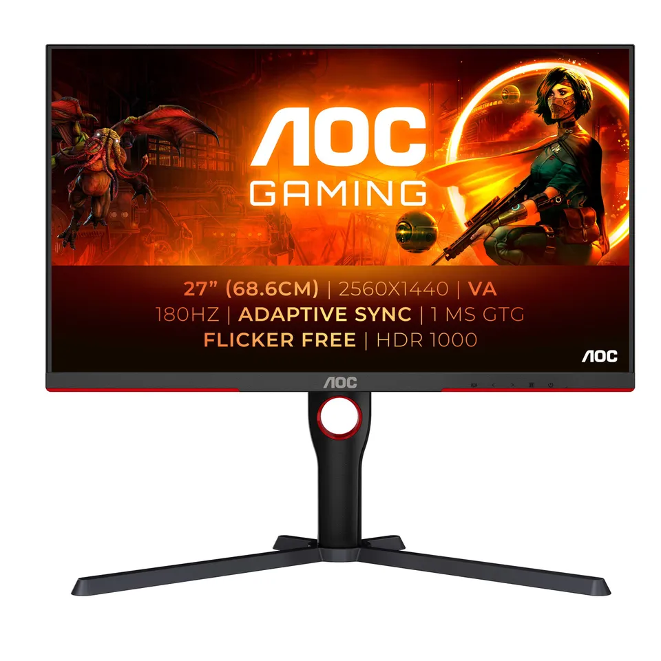 AOC G3 Q27G3XMN/BK 27" 2560x1440 2K LED Negro