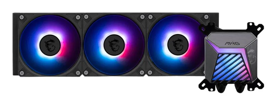 MSI MAG Coreliquid A15 360mm AIO Liquid Cooler Negro