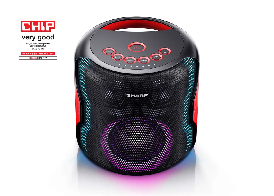 Sharp PS-919 Altavoz portátil 2.1 negro 130W