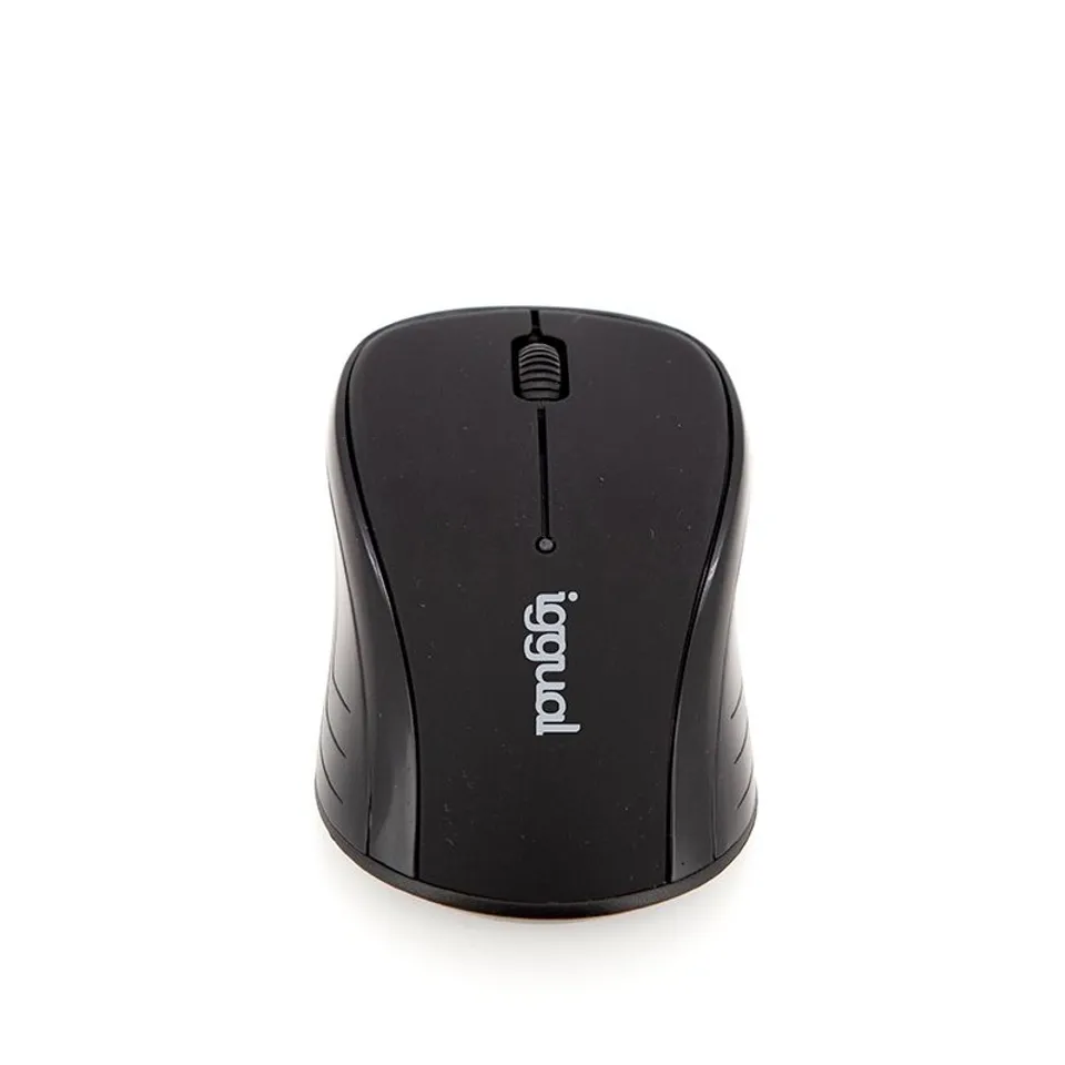 iggual IGG316825 Ratón Oficina Ambidextro RF 1600 DPI