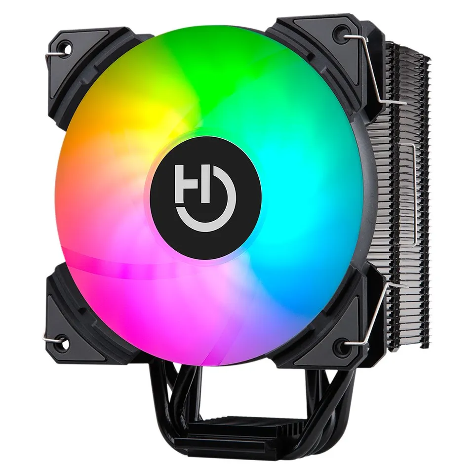 Hiditec C12 PWM ARGB Refrigerador de Aire CPU Negro