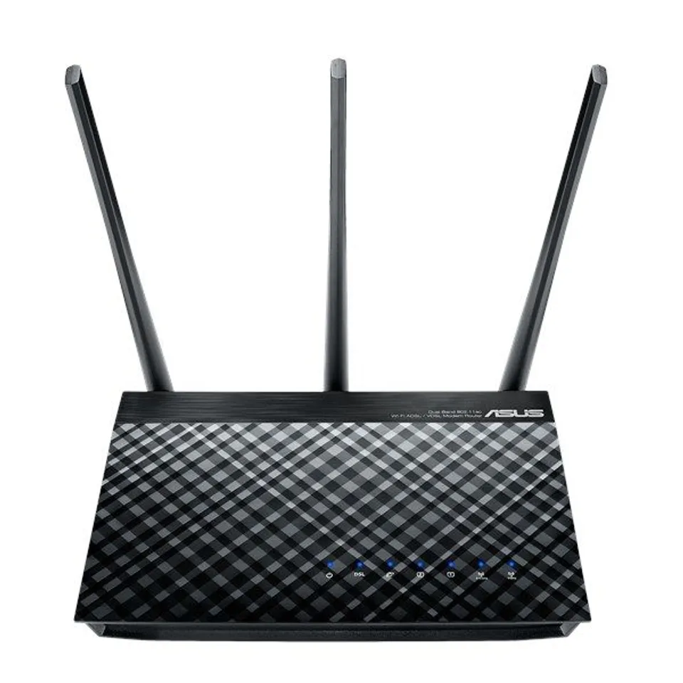 ASUS DSL-AC51 Router Inalámbrico Doble Banda 2,4/5 GHz Negro
