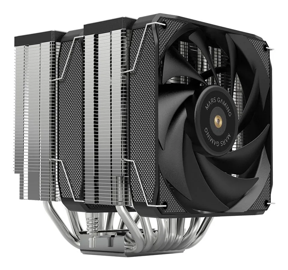 Mars Gaming MCPU-XU9 Disipador Torre Dual 400W 9 Heatpipes